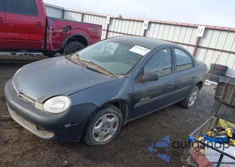 2001 Plymouth Neon Highline from USA, damaged, VIN 1P3ES46C61D178417